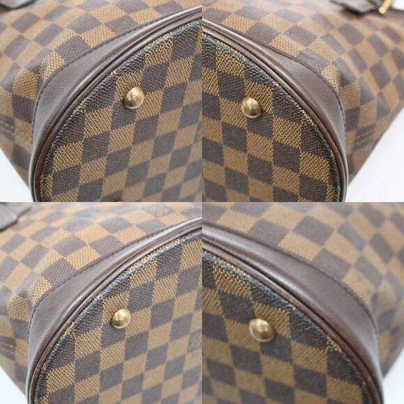 LOUIS VUITTON LV Marais Shoulder Bag Damier Ebene Leather Brown - Picture 11 of 16